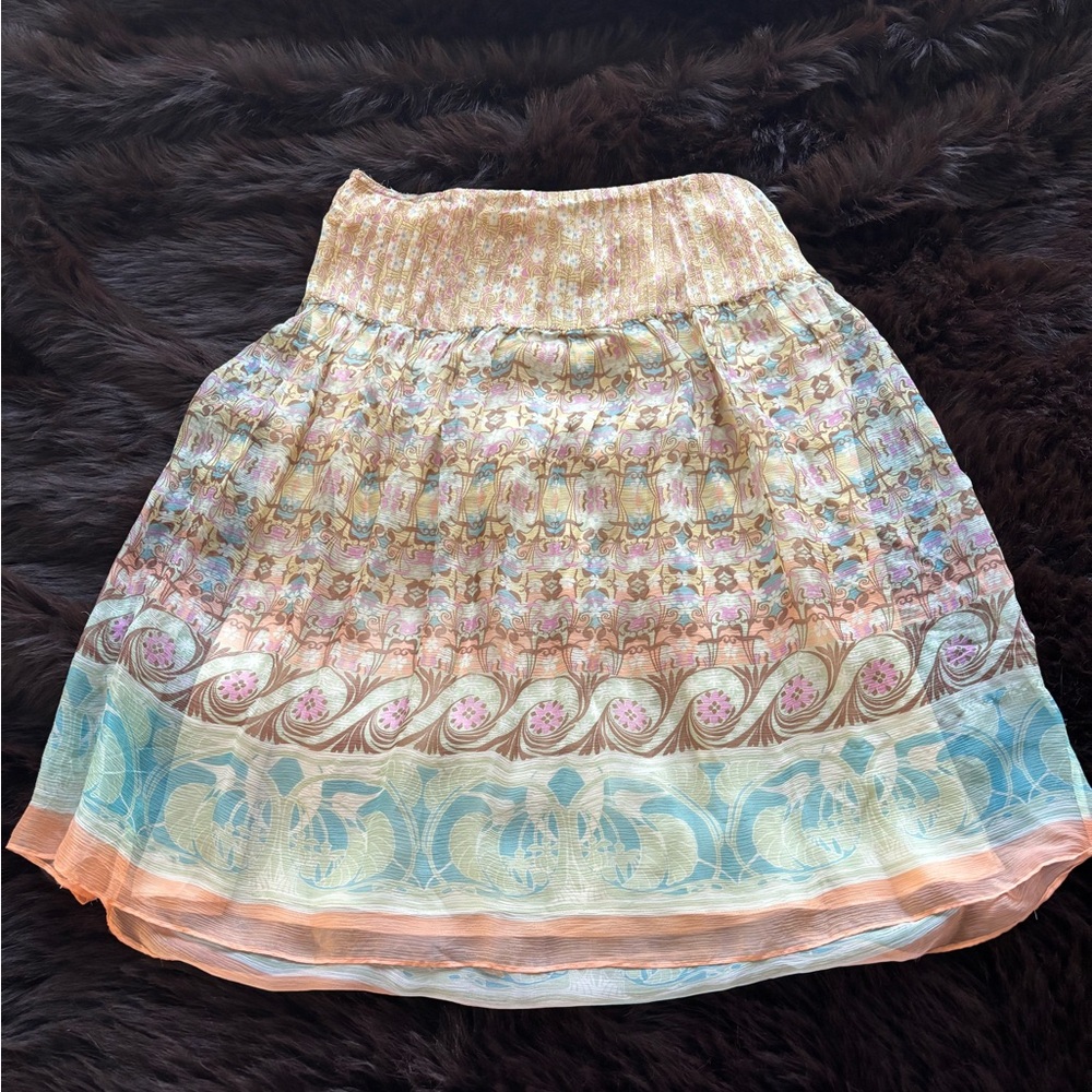 100% Silk-Lined Vintage Skirt - Dana Buchman